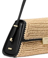 Michael Kors Ludlow Small Woven Convertible Shoulder Bag
