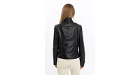 Furniq Uk Women's Leather Jacket