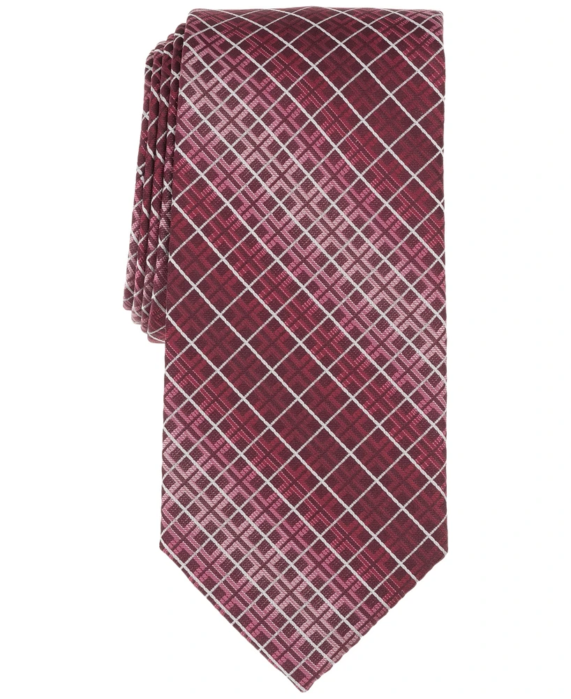 Perry Ellis Men's Gordan Classic Grid Tie