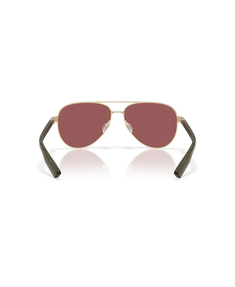Costa Del Mar Unisex Peli Polarized Sunglasses, 6S4002