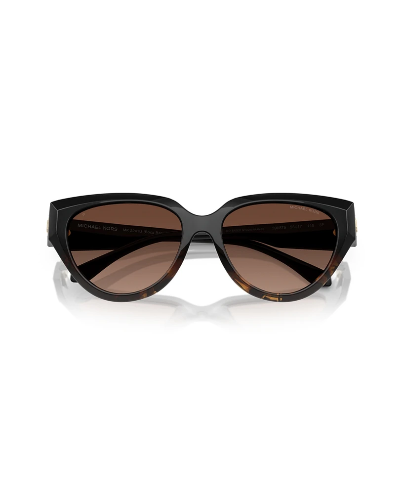 Michael Kors Women's Boca Raton Polarized Sunglasses, MK2241U