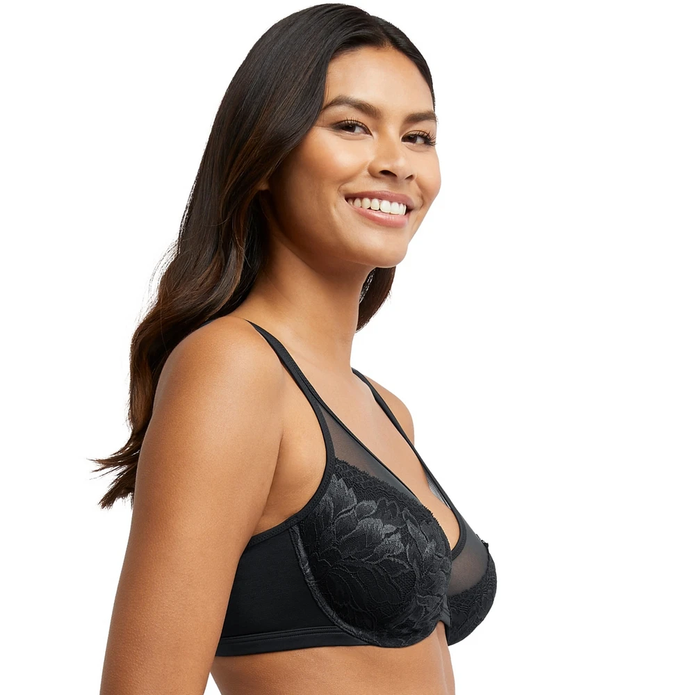 Bali Women's One Smooth U Lace Minimizer Bra DF3386