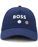 Boss by Hugo Boss Men's Logo-Detailed Tennis Cap
