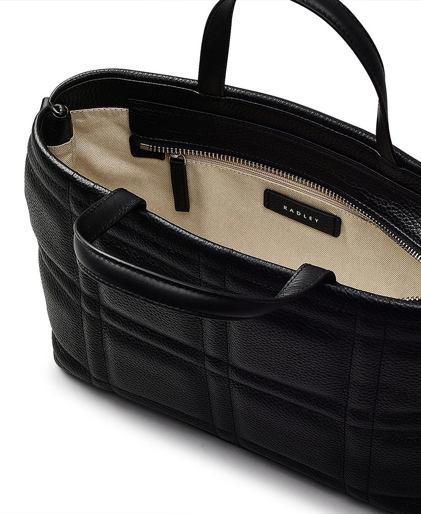 Radley London Sunny Dene Quilt Small Zip Top Grab Bag