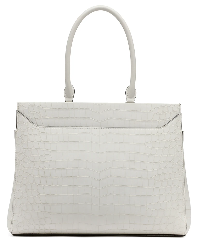 Calvin Klein Becky Soft Croco Tote