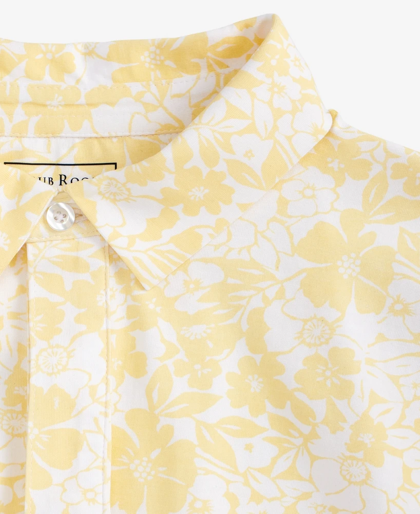 Club Room Men's Hibiscus Polo Shirt, Exclusively at Macy's