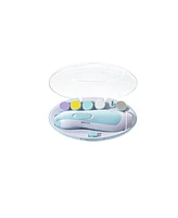 Sperric Baby Electric Nail Trimmer Kit with Light, Quiet Operation, 6 Interchangeable Heads for Gentle Precise Baby Nail Care and Polishing Baby Nail