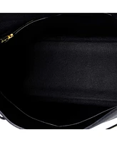Pre-Owned Hermes Kelly 32 Handbag Clemence with Gold Hardware
