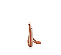 Susu Brown Leather Messenger Bag Women s Crossbody Purse with Zipper Closure and Adjustable Strap
