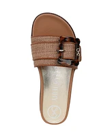 Sam and Libby Women's Andi2 Buckle Platform Footbed Sandals