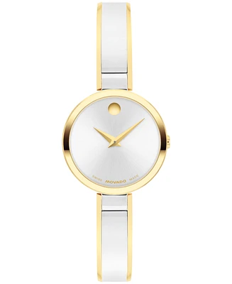Movado Women's Moda Swiss Quartz Stainless-Steel Yellow Pvd Watch, 24mm