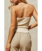 Crescent Women's Reese Corset Knit Top