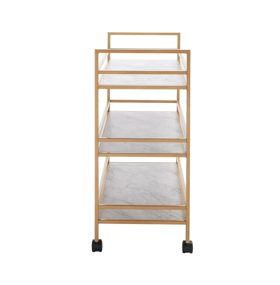 Idria 3 Tier Bar Cart
