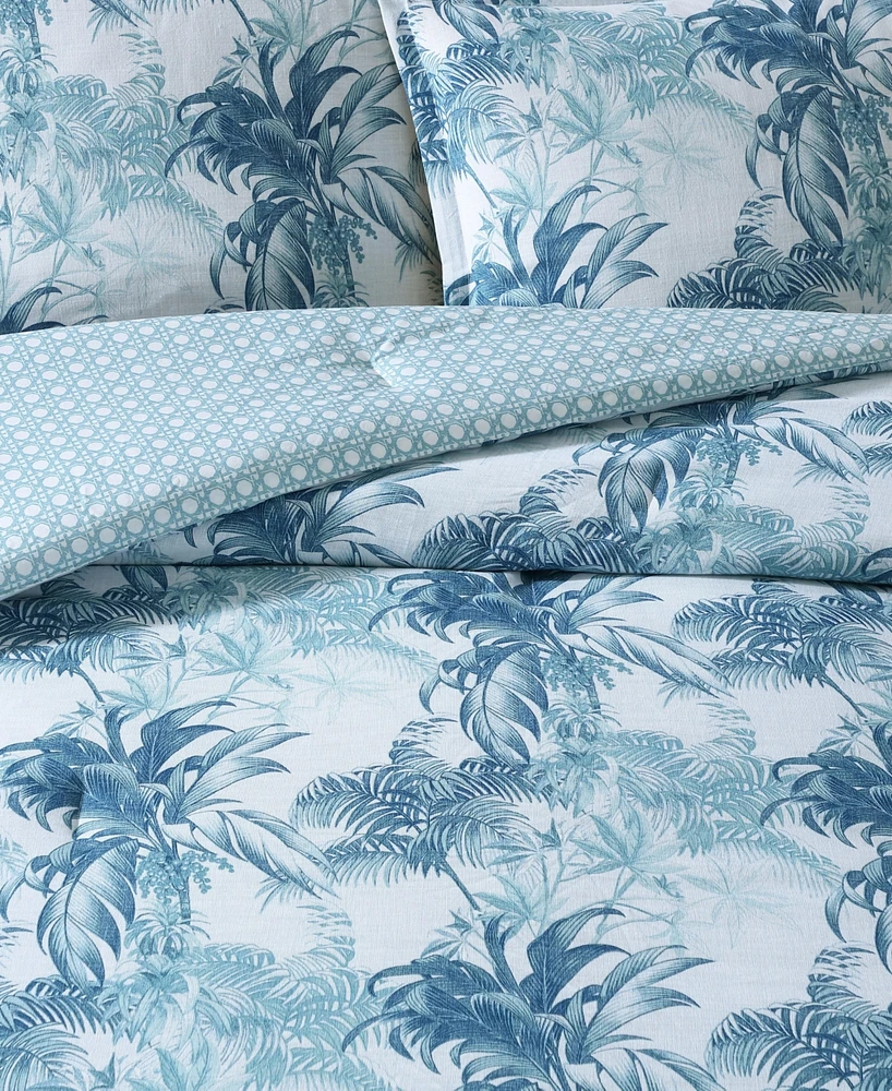 Tommy Bahama Legacy Palms Reversible 3-Pc. Comforter Set