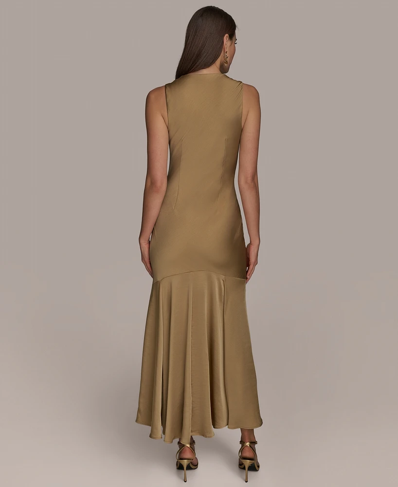 Donna Karan New York Women's Cowlneck Gown