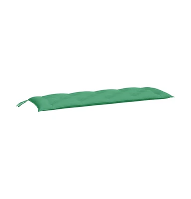 Garden Bench Cushion Green 59.1"x19.7"x2.8" Oxford Fabric