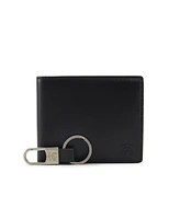 Brooks Brothers Men's Gifting Wallet and Keychain Set
