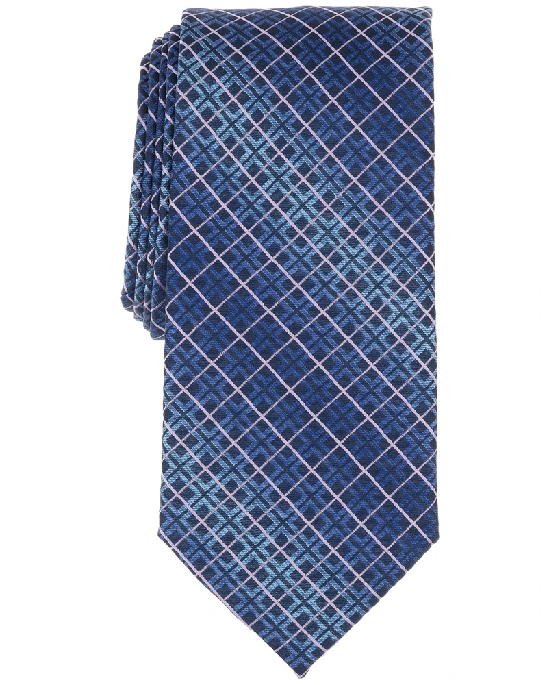 Perry Ellis Men's Gordan Classic Grid Tie