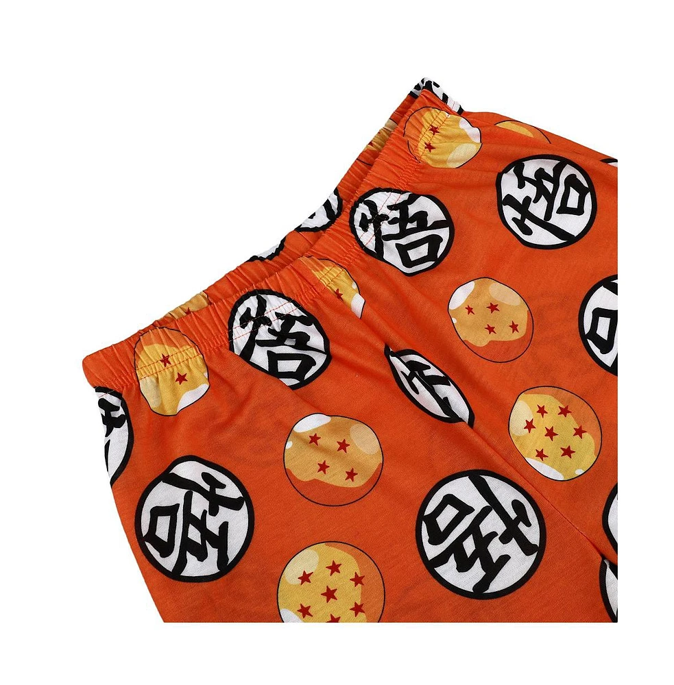Dragon Ball Z Little Boys Dragonball Anime Cartoon Goku Character Youth Pajama Set