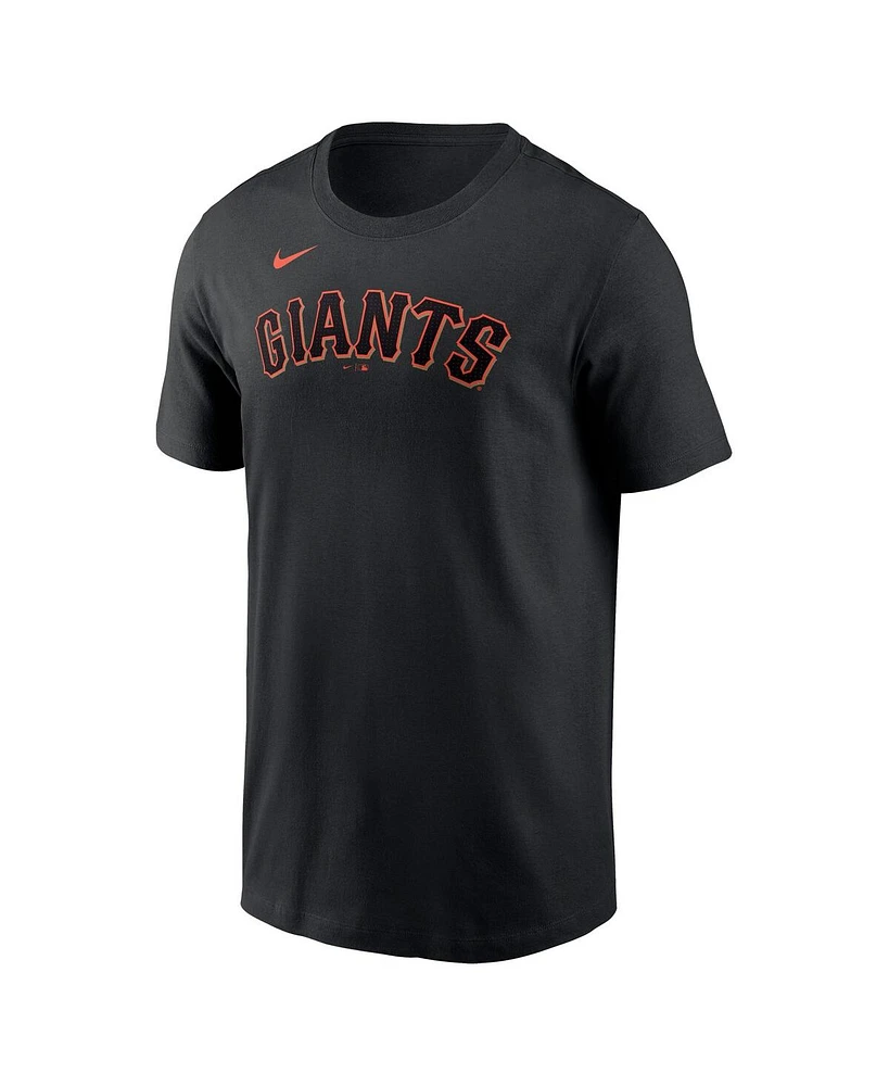 Nike Men's Matt Chapman Black San Francisco Giants Fuse Name Number T-Shirt