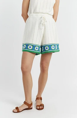 Chinti & Parker Women's Hand Crochet Shorts