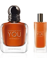 Men's 2-Pc. Emporio Armani Stronger With You Intensely Eau de Parfum Gift Set