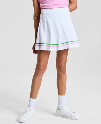 Big Girl Striped Tennis Skirt, Exclusively at Macy's