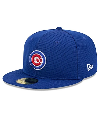 New Era Men's Royal Chicago Cubs 2025 Mlb Clubhouse 59FIFTY Fitted Hat
