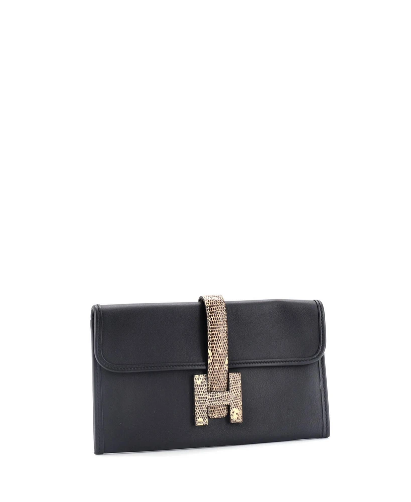 Pre-Owned Hermes Jige Duo Clutch Swift