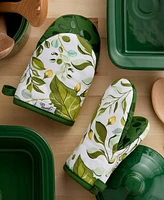 Fiesta Luscious Forest Mini Cotton Oven Mitt Set of 2, 5.5" x 8"