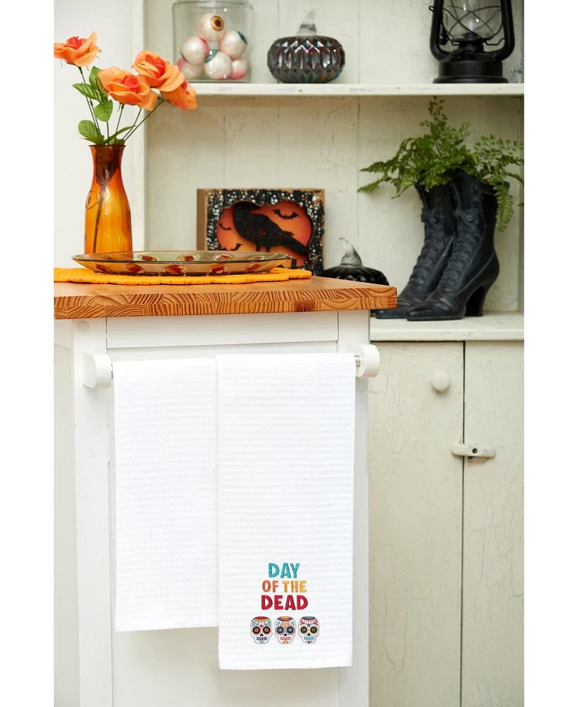 Day Of The Dead Skull Trio Towel