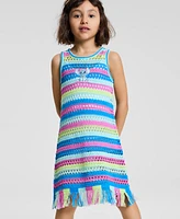 Disney Toddler and Little Girls Crochet With Fringe Hem Dress