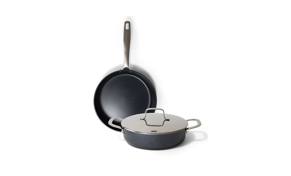 Alva Maestro 3pc Ceramic Nonstick 3.5 qt. Saute & 11" Frying Pan Set