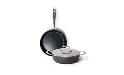Alva Maestro 3pc Ceramic Nonstick 3.5 qt. Saute & 11" Frying Pan Set
