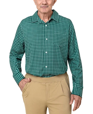 Joe & Bella Men's Adaptive Slim-Fit Magnetic Button-Down Shirt