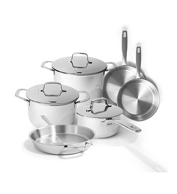 Alva Maestro 9pc Stainless Steel Cookware Set