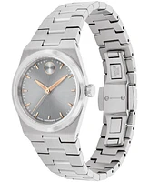 Movado Women's Bold Quest Swiss Quartz Stainless-Steel Watch, 28mm