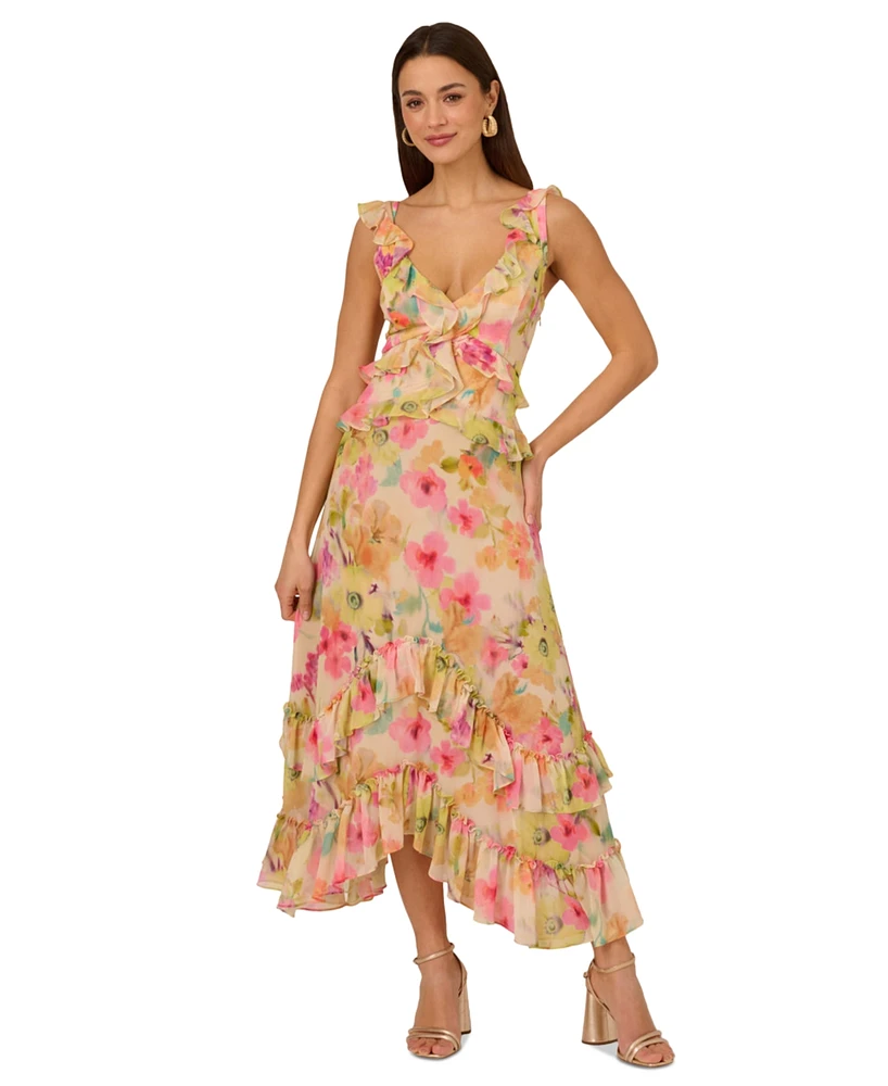 Adrianna Women's Ruffled High-Low Dress