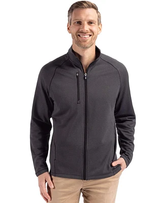 Cutter & Buck Men's Peshastin Fleece Recycled Full Zip Jacket