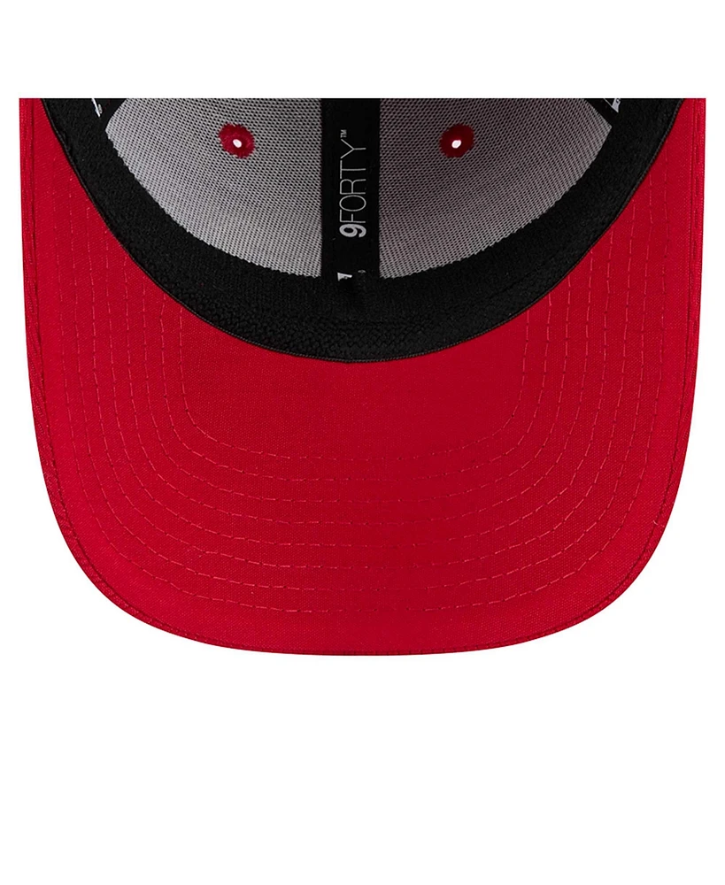 New Era Preschool Scarlet San Francisco 49ers Main 9FORTY Adjustable Hat