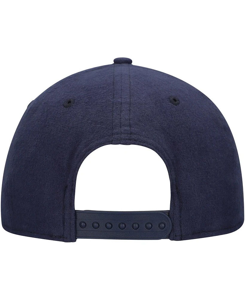 New Era Men's Navy/Tan Dallas Cowboys Moleskin A-Frame 9FORTY Adjustable Hat