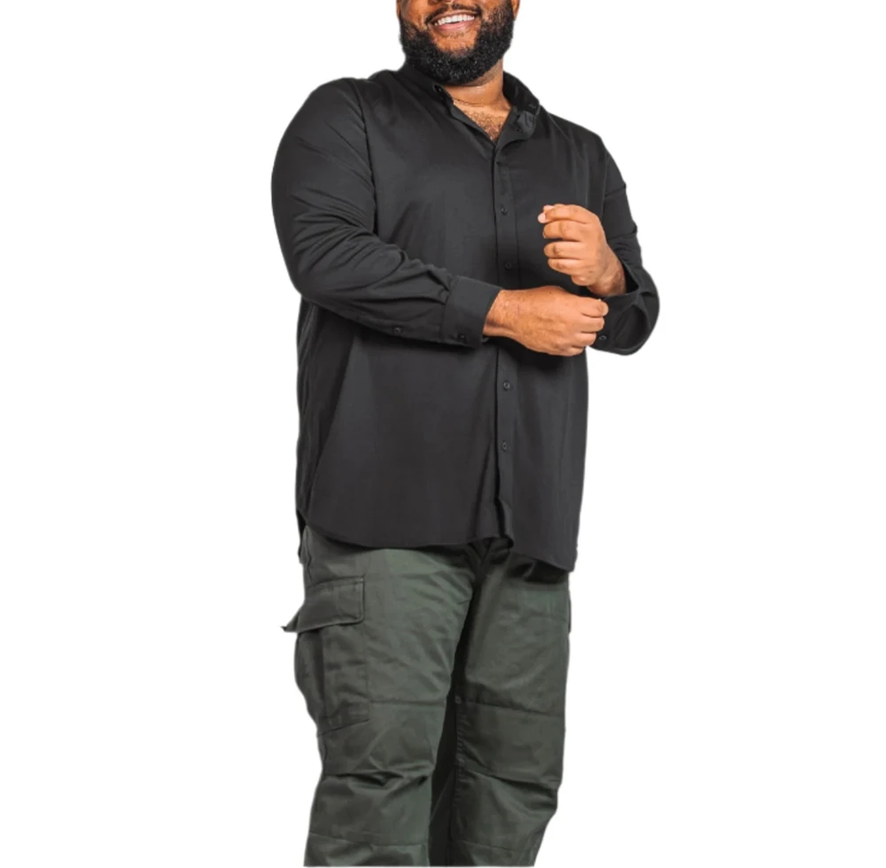 Regent Row Big & Tall commuter shirt long sleeve button down