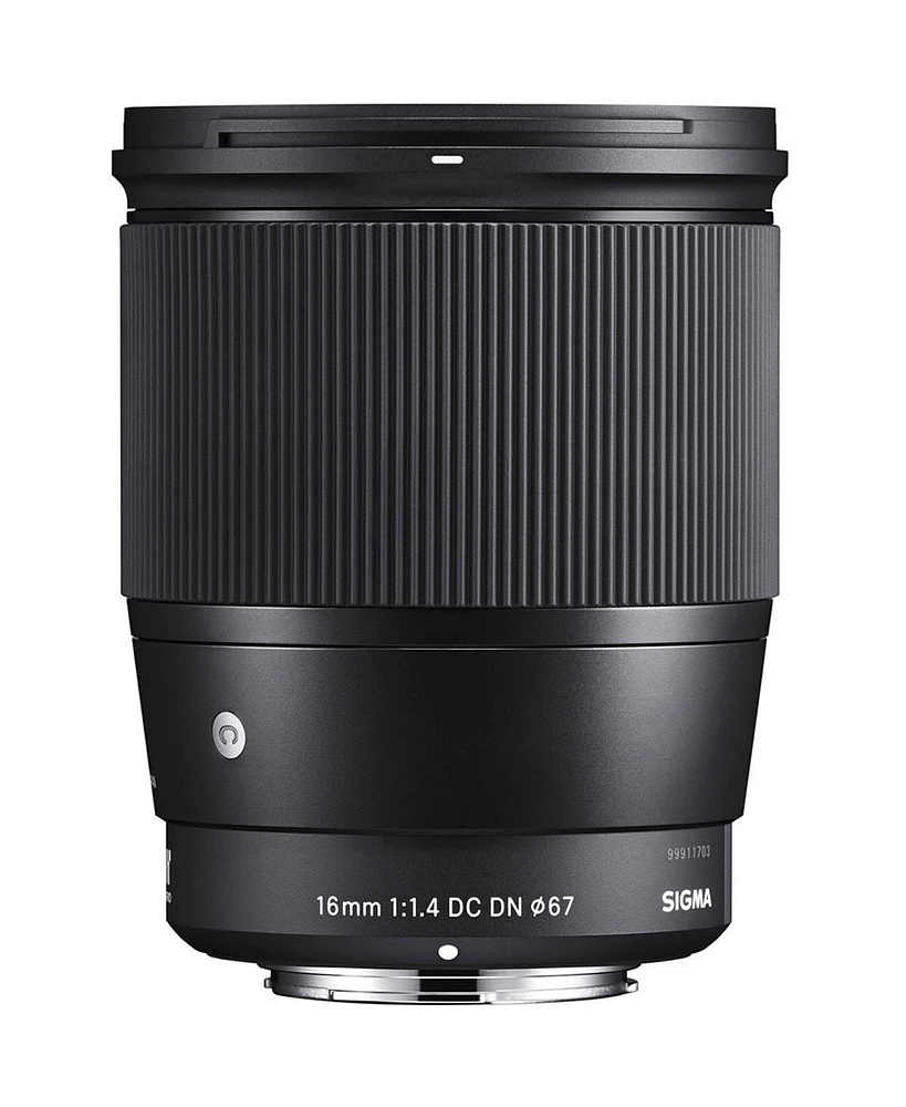 Sigma 16mm f/1.4 Dc Dn Contemporary Lens for L Mount