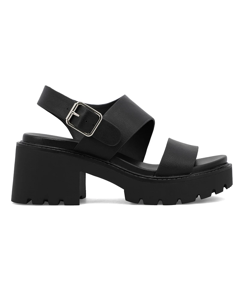 Mia Women's Sheska Block Heel Sandals