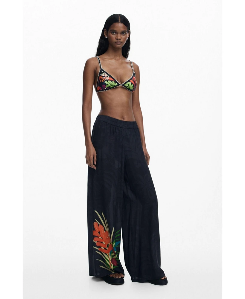 Desigual Women's Tropical long pants