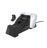Sony PlayStation 5 Pro with Extra Controller, Dual Charging Dock and MightySkins Decal Voucher Plus 2 Year Cps Extended Warranty