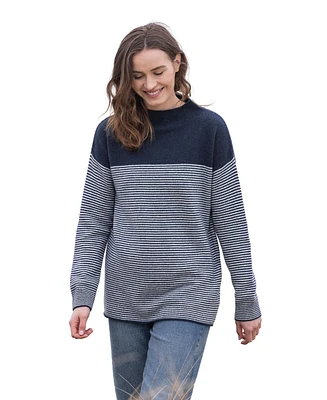 Celtic & Co. Women's Felted Funnel Neck Sweater