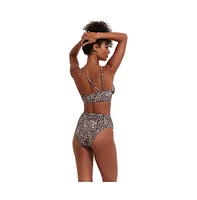Flirtt Gottex Women's Bella Flora Cut Out One Piece Swimsuit