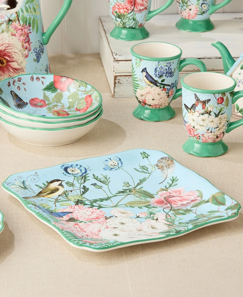 Certified International Flora Square Platter