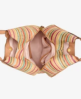 Style & Co Straw Medium 4-Poster Tote